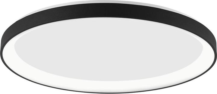 Produktbild Nova Luce PERTINO LED Deckenleuchte Schwarz 40W Warmweiss 6x48cm dimmbar 9345683
