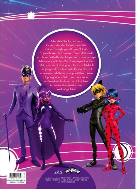 Immagine prodotto Panini Miraculous: Die Abenteuer von Shadybug und Claw Noir in Paris (Tedesco, Weber Claudia, 2024)