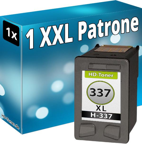 Produktbild Druckfuxx 1x TINTE PATRONEN für HP 337 XL OfficeJet 6315 H470 DeskJet 5940 6940