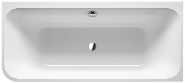 Actual product image Duravit Bathtub HAPPY D.2 PLUS 180x80 corner re acrylic cladding grp s-ma (180 l, 180 cm, 80 cm)