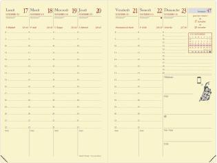 Image du produit Quo Vadis Calendrier hebdomadaire (A6, Français)