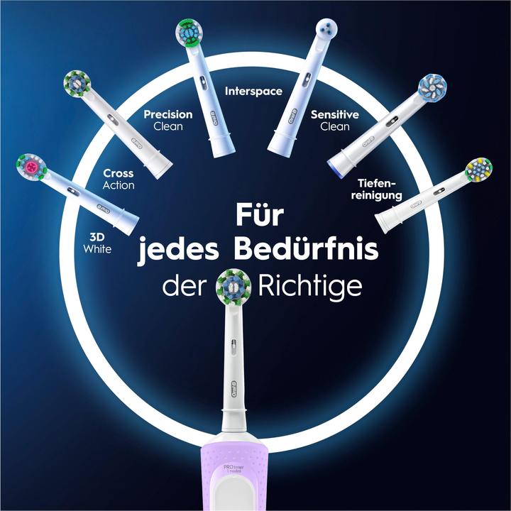 Actual product image Oral-B Vitality Pro D 103 Lilac Violet Hangable Box (Oscillating toothbrush)