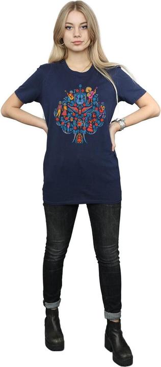 Immagine prodotto Disney Coco Tree Pattern Maglietta Ampia Donna (S)