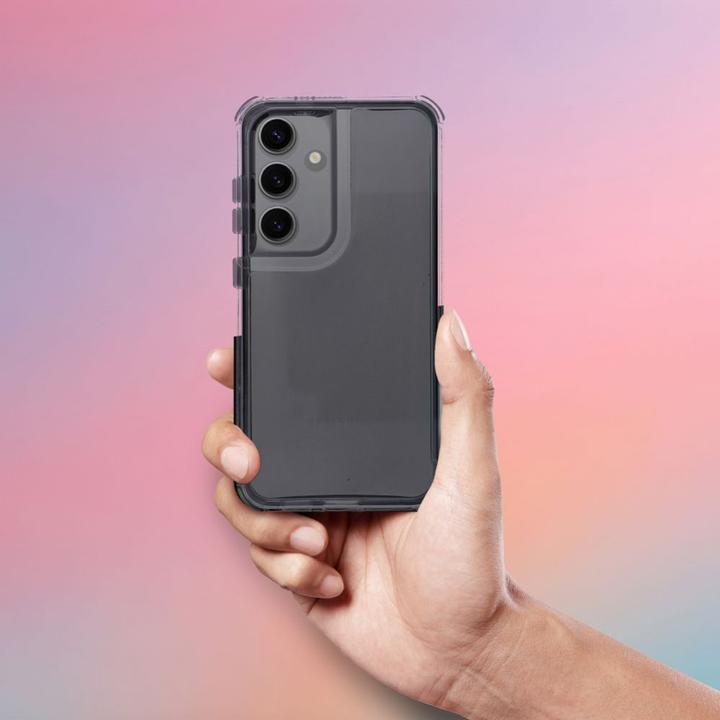 Actual product image OEM Back panel cover MATRIX CLEAR Case for SAMSUNG A55 5G black (Samsung Galaxy A55)