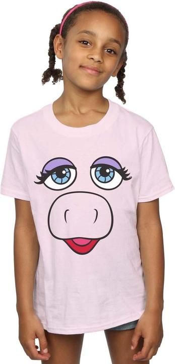 Immagine prodotto Disney The Muppets Miss Piggy Face Maglietta Ragazze (128)