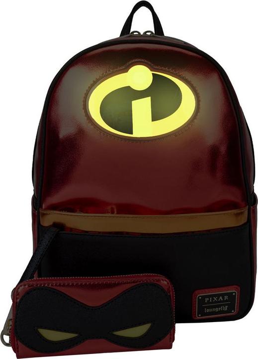 Loungefly Pixar by Mini-Rucksack Die Unglaublichen 20th Anniversary Light Up Cosplay