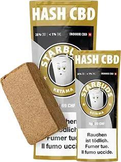 Starbuds Ketama CBD Hash 20g (20 g, Indoor)