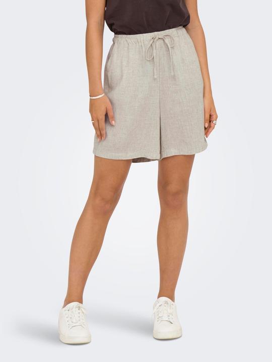 Actual product image Only Onlsiesta Mw Pull-Up Lin Bl Shorts Noos (S)