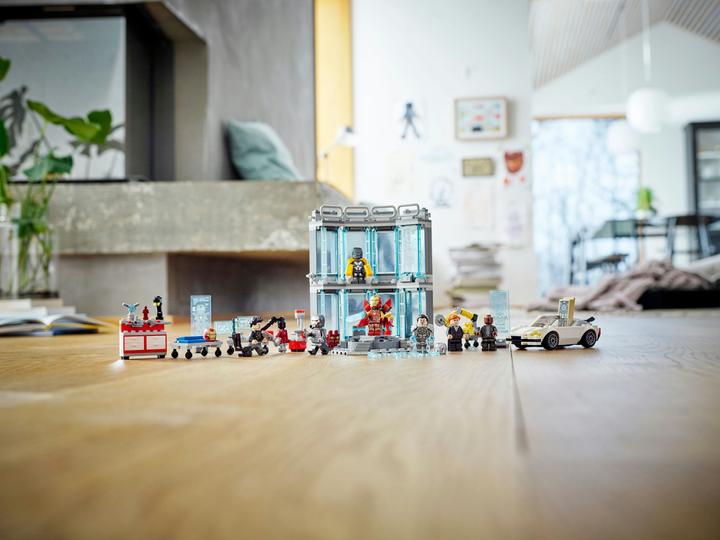 Produktbild LEGO Iron Mans Werkstatt (76216, LEGO Marvel)
