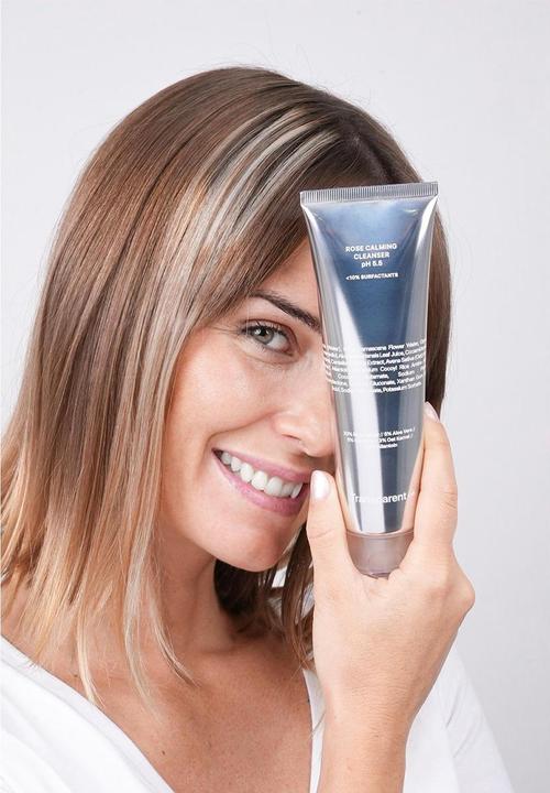 Image du produit Transparent Lab Rose Calming Cleanser pH 5.5 (Chiffons de nettoyage, 150 ml)