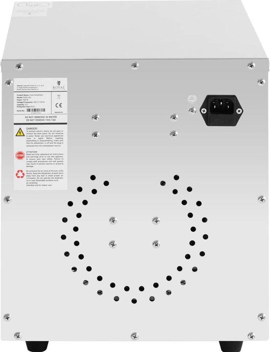 Produktbild Royal Catering Dörrgerät Dörrautomat Obsttrockner Dörrapparat Dehydrator Obst 500 W 6 Etagen