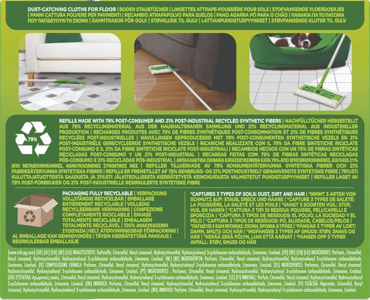 Immagine prodotto Swiffer Panni Di Ricambio Per Scopa (18 pz.)