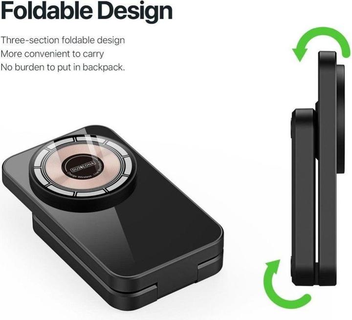 Actual product image Dux Ducis Foldable MagSafe Charger 3 in 1 (15 W)