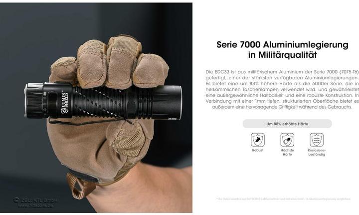 Produktbild Nitecore EDC33 (11.60 cm, 4000 lm)