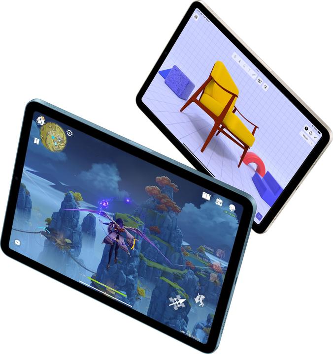 Actual product image Apple iPad Air 2022 (5. Gen) (5G, 10.90", 64 GB, Blue)