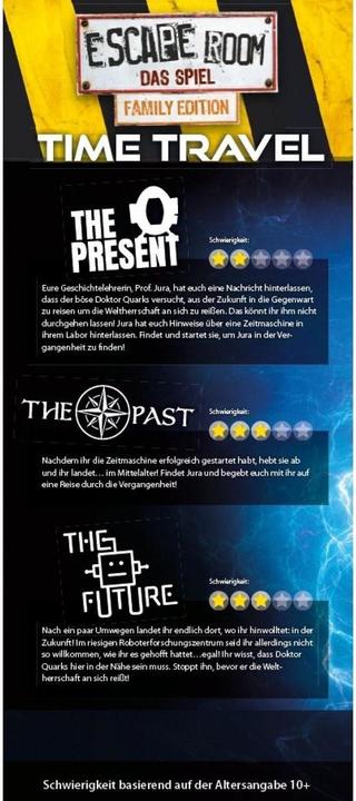 Produktbild Noris Escape Room Das Spiel - Timetravel (Deutsch)