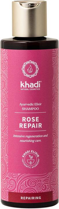 Actual product image Khadi Rose (210 ml, Liquid shampoo)