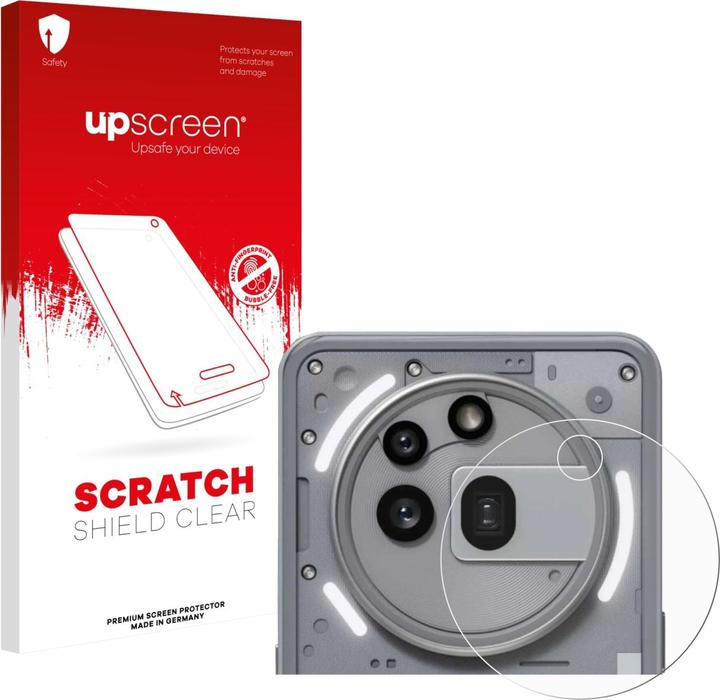 Produktbild upscreen Schutzfolie Displayschutz Displayschutzfolie Folie Klar Transparent (1 Stück, Nothing Phone (3a) Pro)