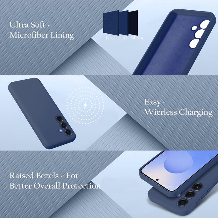 Produktbild Cadorabo Hülle für Samsung Galaxy S25 im Liquid Case Design (Samsung Galaxy S25)