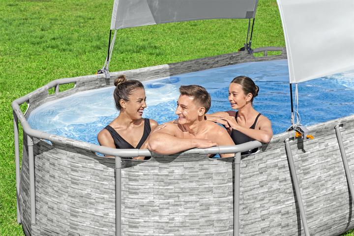 Actual product image Bestway Above Ground Pool Canopy Sunshade 2.11-3.44 m