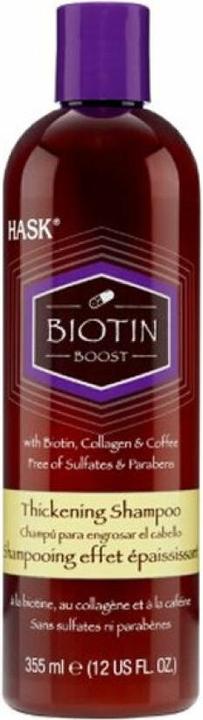 Produktbild Hask BIOTIN BOOST thickening shampoo 355 ml (355 ml, Flüssiges Shampoo)