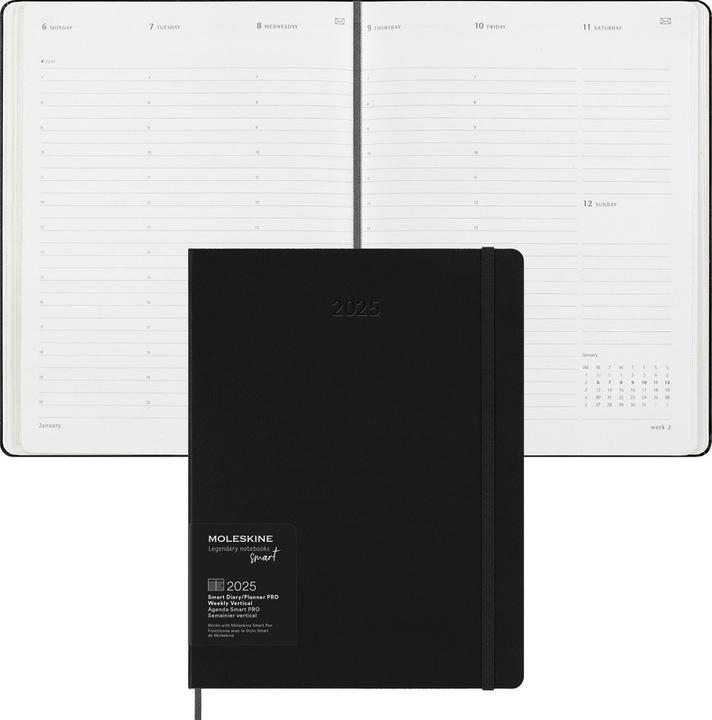 Produktbild Moleskine Smart Kalender (19 x 25 cm, Englisch)