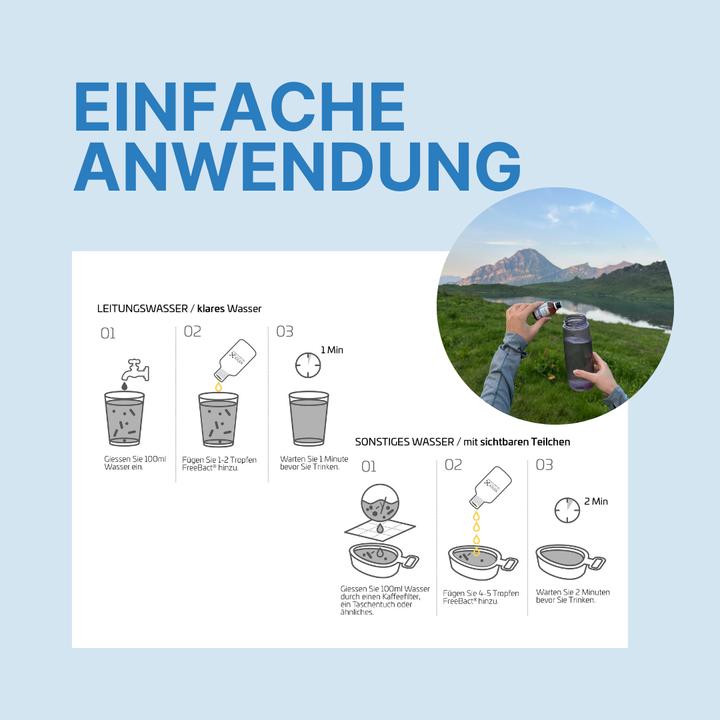 Actual product image Xinix Freebact Drink 50L Trinkwasserdesinfektion