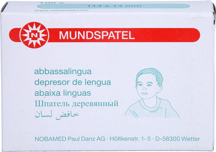 Nobamed Mundspatel Kinder, 100 St (Mundharmonika)