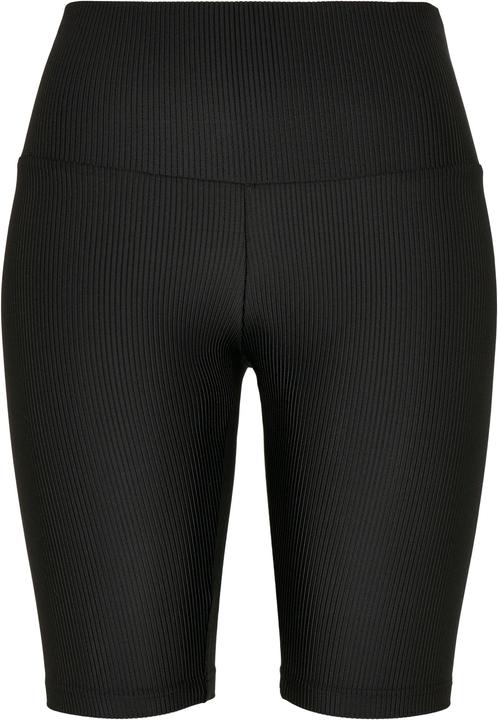 Urban Classics Shorts High Waist Shiny Rib Cycle (XS, S)