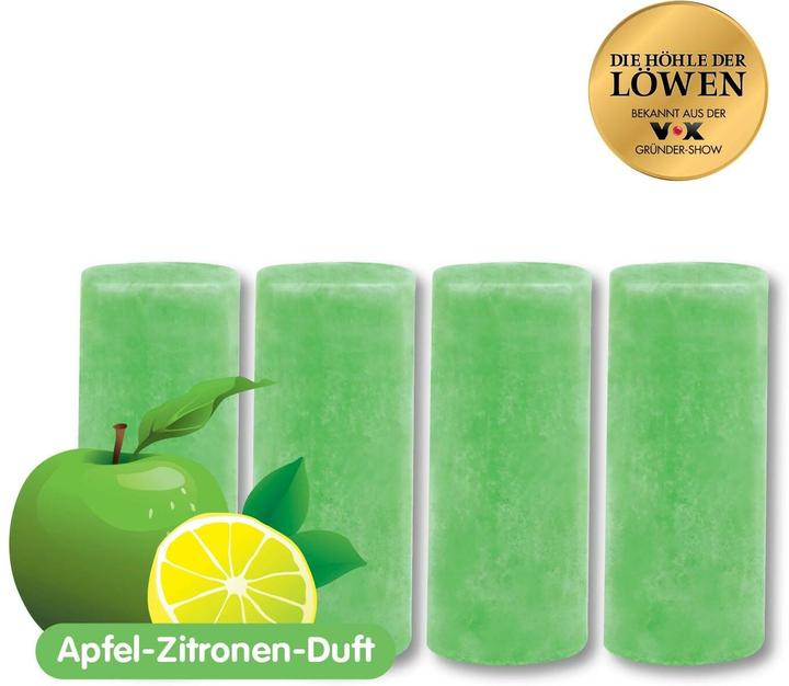 Produktbild Abfluss-Fee Duftstein Apfel-Zitrone 4 Stück
