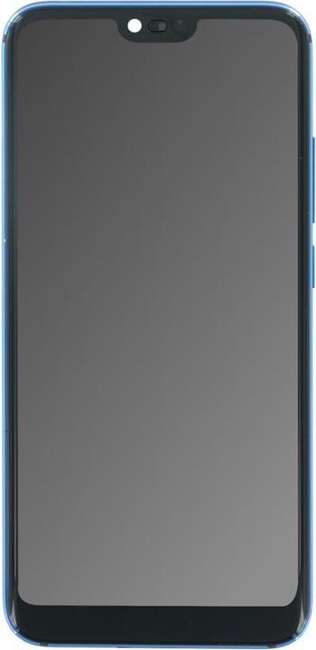 Actual product image OEM Display Unit + Frame for Huawei Honor 10 blue, without logo (Display, Honor 10)