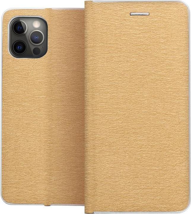 Immagine prodotto OEM Book case LUNA Book Gold for XIAOMI Redmi Note 13 PRO Plus 5G gold (Xiaomi Redmi Note 13 Pro 5G)