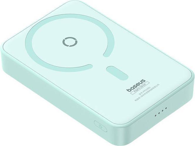 Produktbild Baseus Powerbank MagPro Magnetic 5000mAh 20W, MagSafe (mint) (10000 mAh, 20 W, 37 Wh)