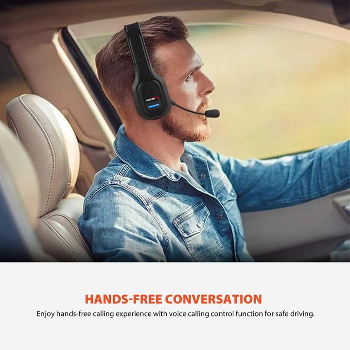 Immagine prodotto Audiocore 74452 Cuffie Bluetooth Microfono antirumore Call CenterGoogle Si (ANC, 32 h, Senza fili)