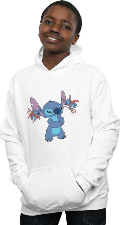 Image du produit Disney - Sweat à capuche LILO AND STITCH LITTLE DEVILS - Garçon (140, 146)