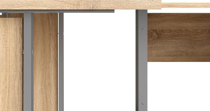 Produktbild Ebuy24 Schreibtisch Prisme (75 x 230 x 200 cm)