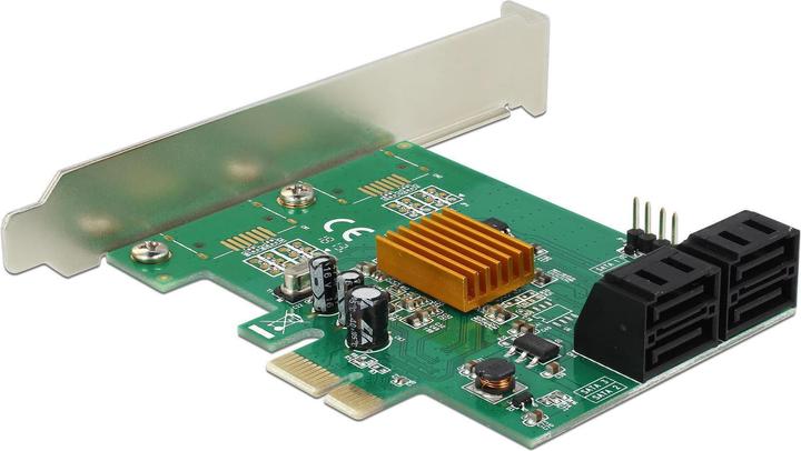Produktbild Delock 4 Port SATA PCI Express Karte 90382