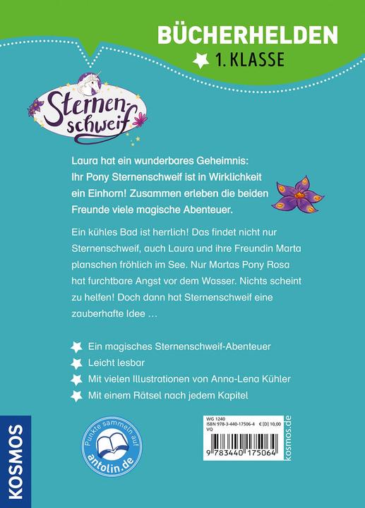 Produktbild Kosmos Sternenschweif, Bücherhelden 1. Klasse, Der geheime See (Deutsch, Linda Chapman, Anna-Lena Kühler, 2023)