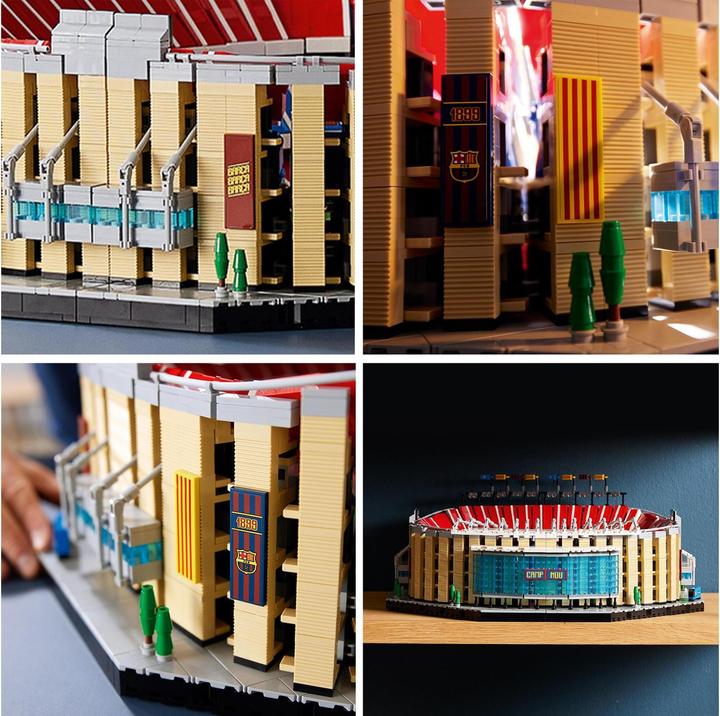 Image du produit LEGO Le Camp Nou - FC Barcelone (10284, LEGO Creator Expert, LEGO difficiles à trouver)