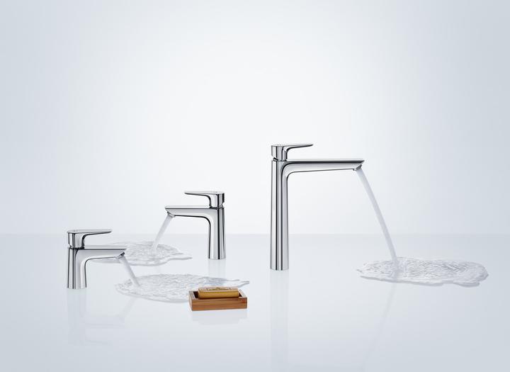 Produktbild hansgrohe Talis E 240 Waschtischmischer mit Bodenventil, Chrom