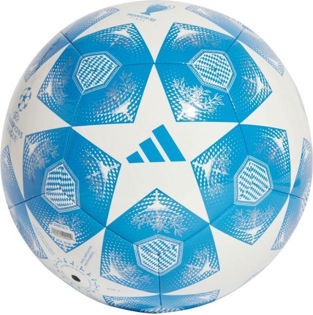 Kubbinga Adidas Fussball - Champions League - weiss/silber/blau - Gr. 5 (5)