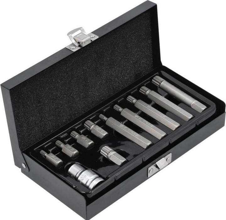 Produktbild Yato Screwdriver Bit Set Spline 11pcs (M6, M8, M5, M10, M12)