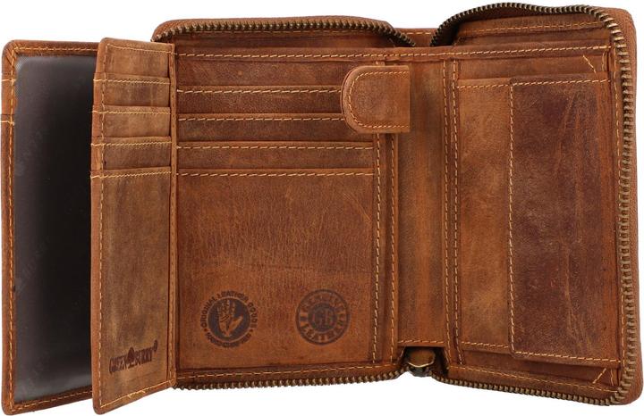 Actual product image Greenburry Vintage star sign wallet leather 10 cm
