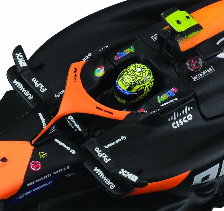 Actual product image Bburago McLaren F1 MCL38 1/43 Norris 2024