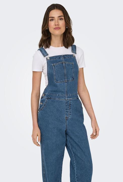 Actual product image Only ONLMASCHA Weiter Beinschnitt Jeans Overall Jeans mit weitem Bein (L)