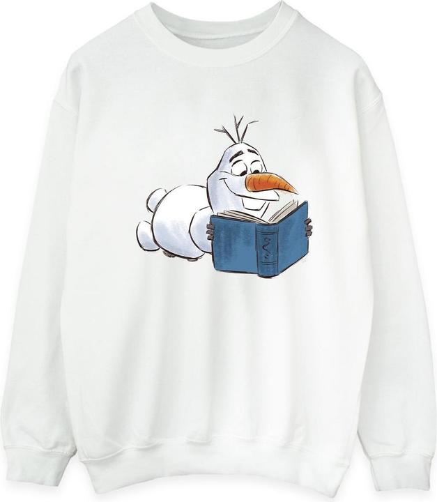 Disney Frozen Olaf Reading Sweatshirt (XL)