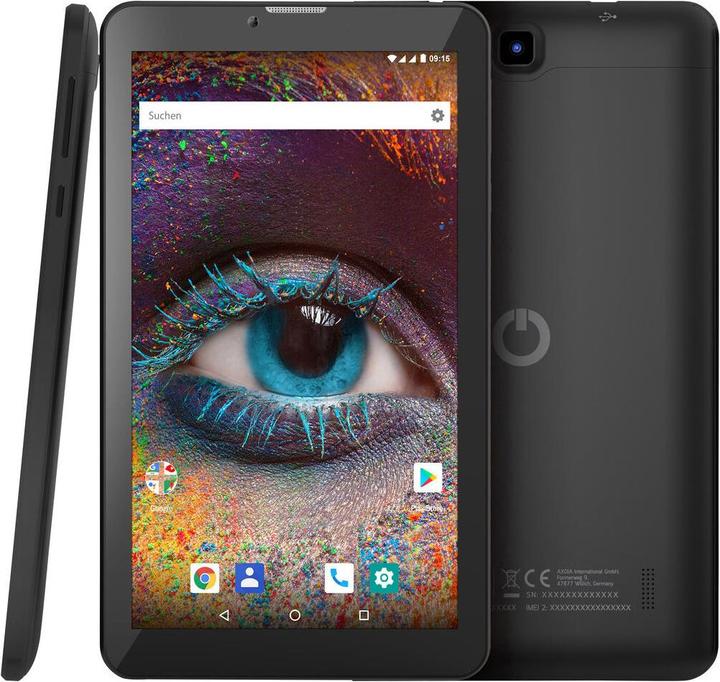 Odys Pyro 7 plus 3G (3G, 7", 16 GB, Black)