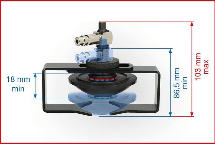 Produktbild KS Tools Universal-Entlüfterstutzen-Adapter