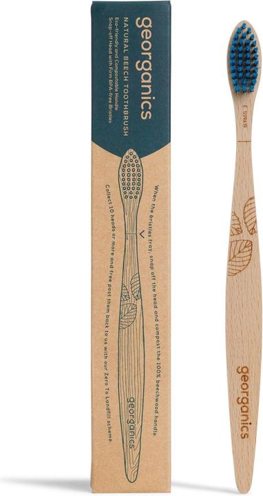 Actual product image Georganics Toothbrush from beech (Hard, 1 x)