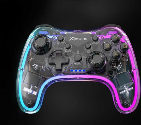 Produktbild Xtrike Me Gamepad Control Gp52 Light (PS4, Android, iOS, PS3, Switch, PC)